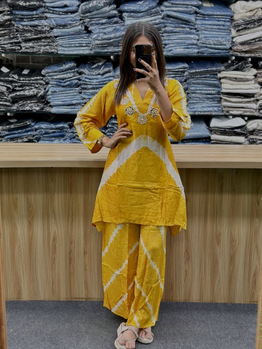 Bandhani Co-ord Set
