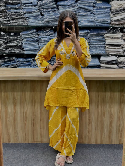 Bandhani Co-ord Set