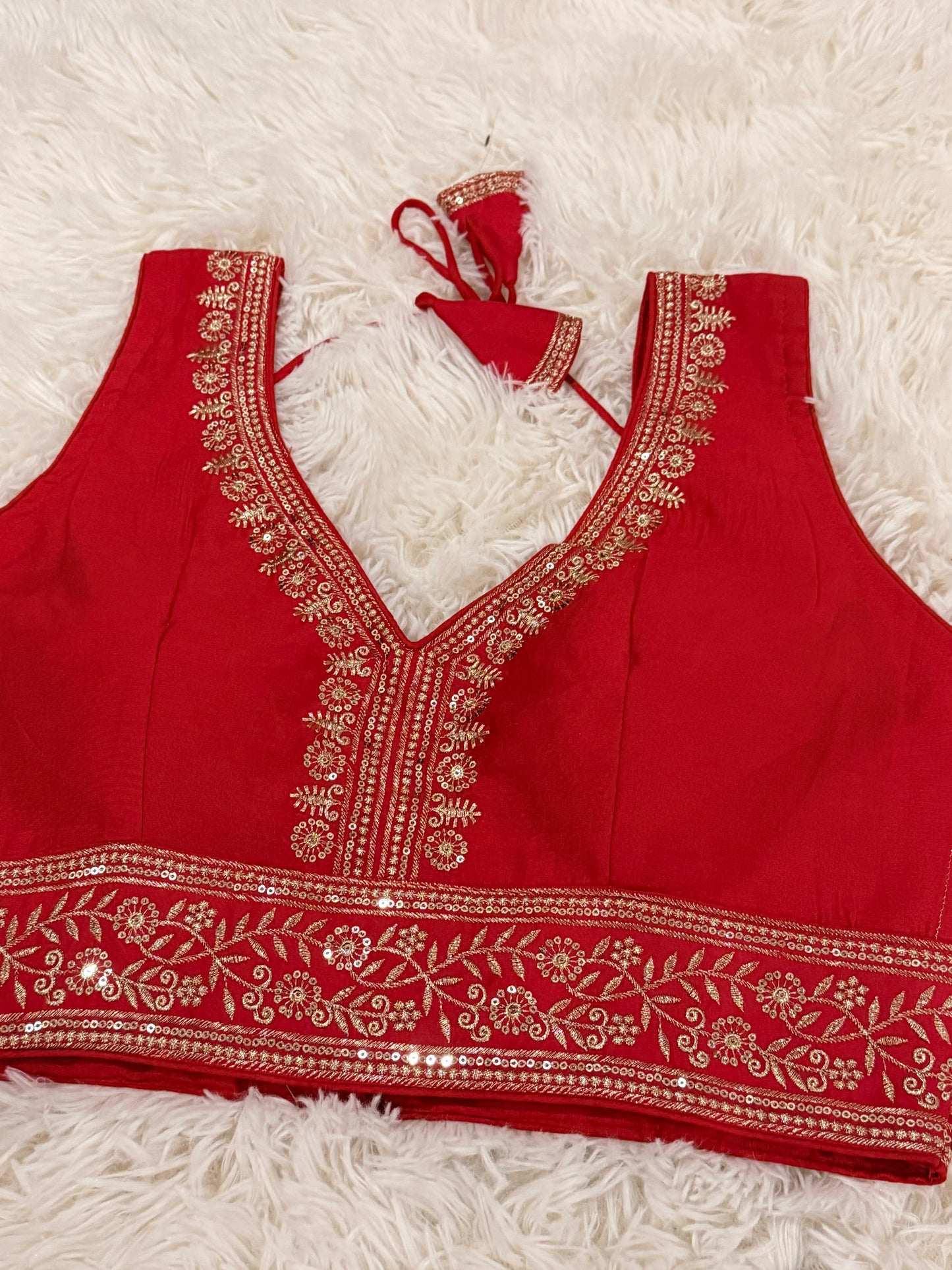 Roman Silk Embroidered Blouse