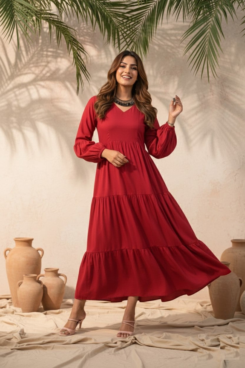 Summer Breeze Fit & Flare Dress
