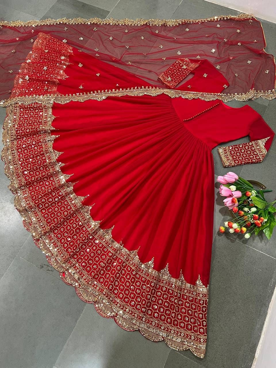 Riwaayat Sequin Anarkali Collection