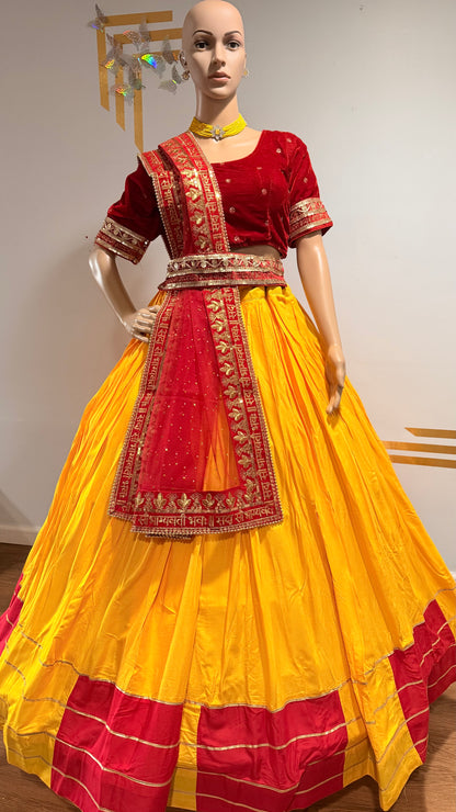 Navratri Vibes → KarwaChauth Elegance