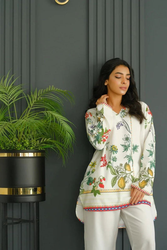 Heavy Rayon Cotton Digital Print Co-Ord Set