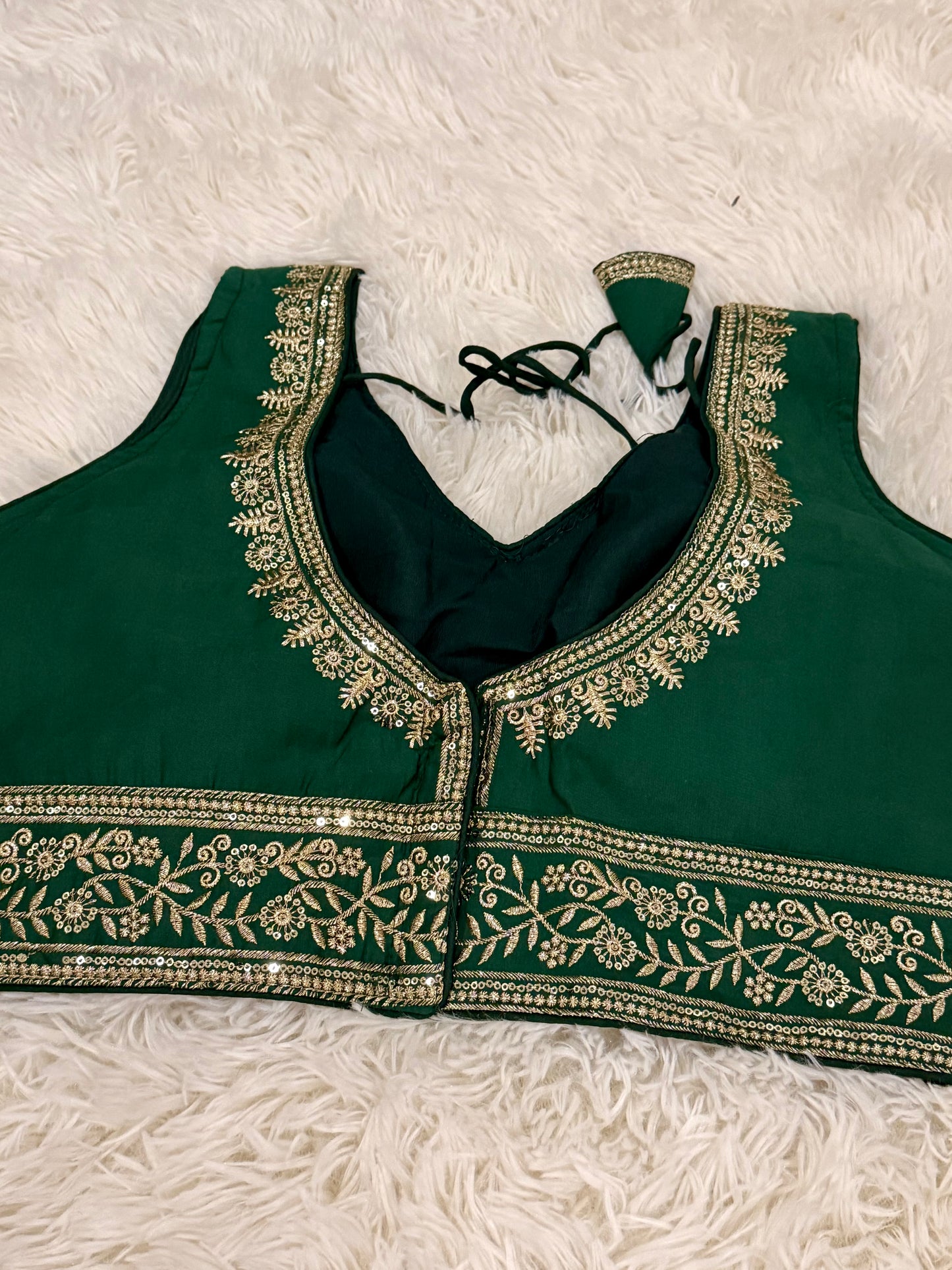 Roman Silk Embroidered Blouse