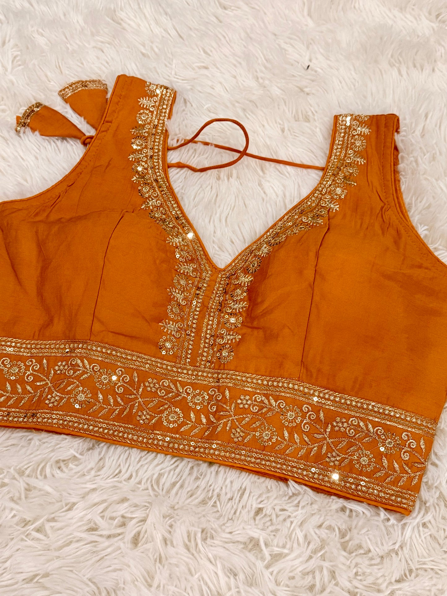 Roman Silk Embroidered Blouse