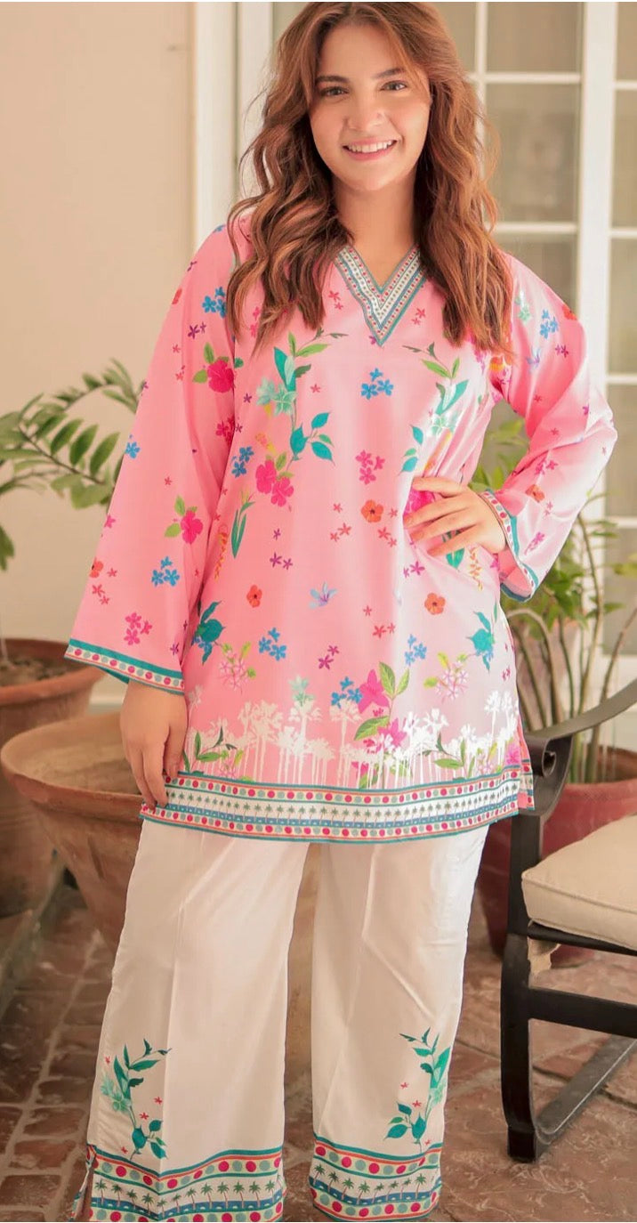 Pure Viscose Rayon Printed Co-Ord Set