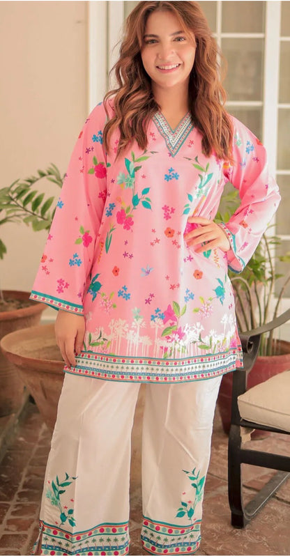 Pure Viscose Rayon Printed Co-Ord Set