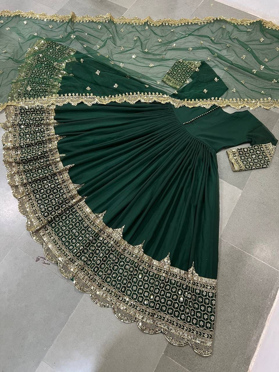 Riwaayat Sequin Anarkali Collection
