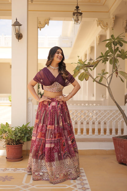 Teen Designer Lehenga Choli Set