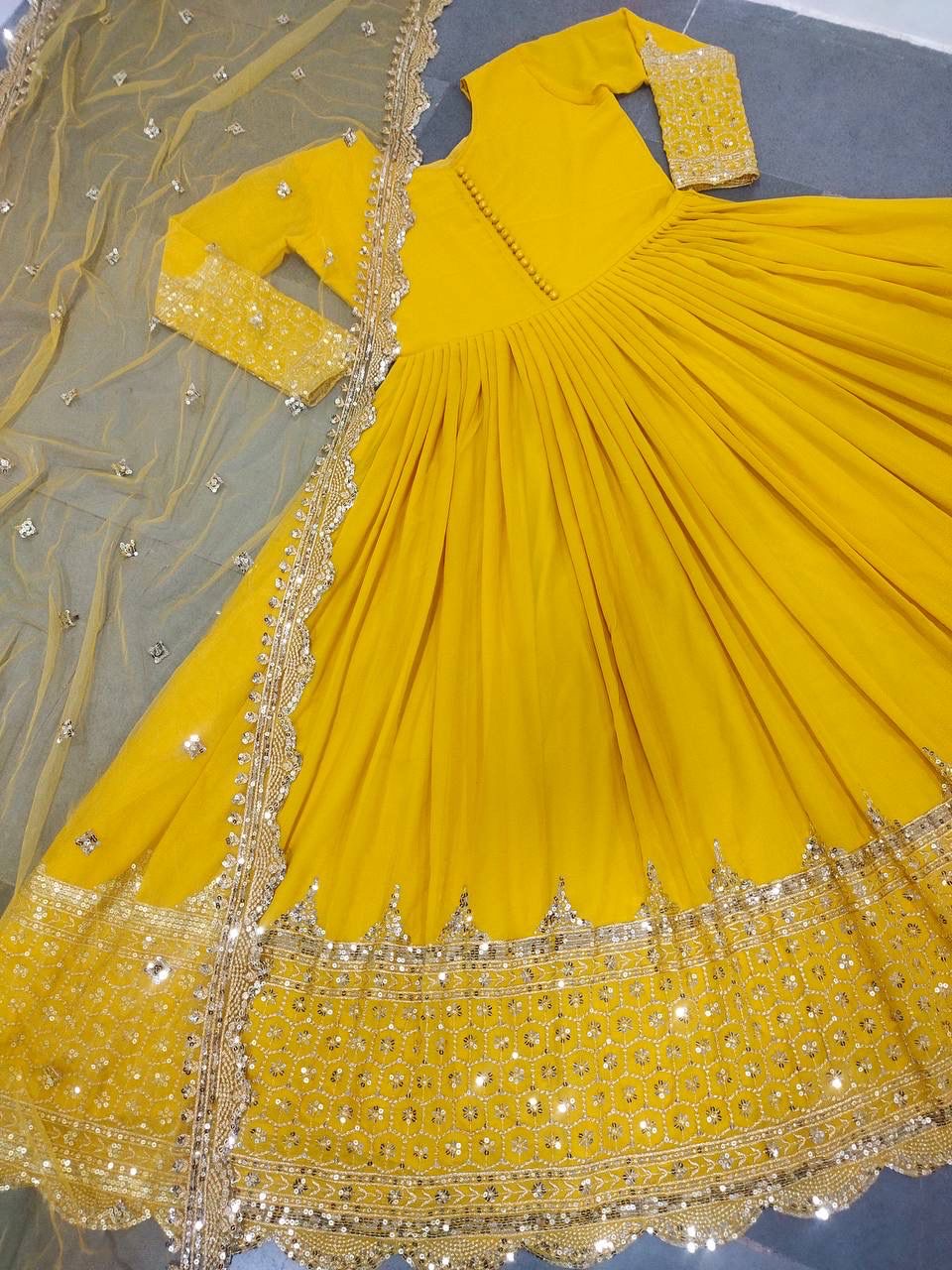 Riwaayat Sequin Anarkali Collection
