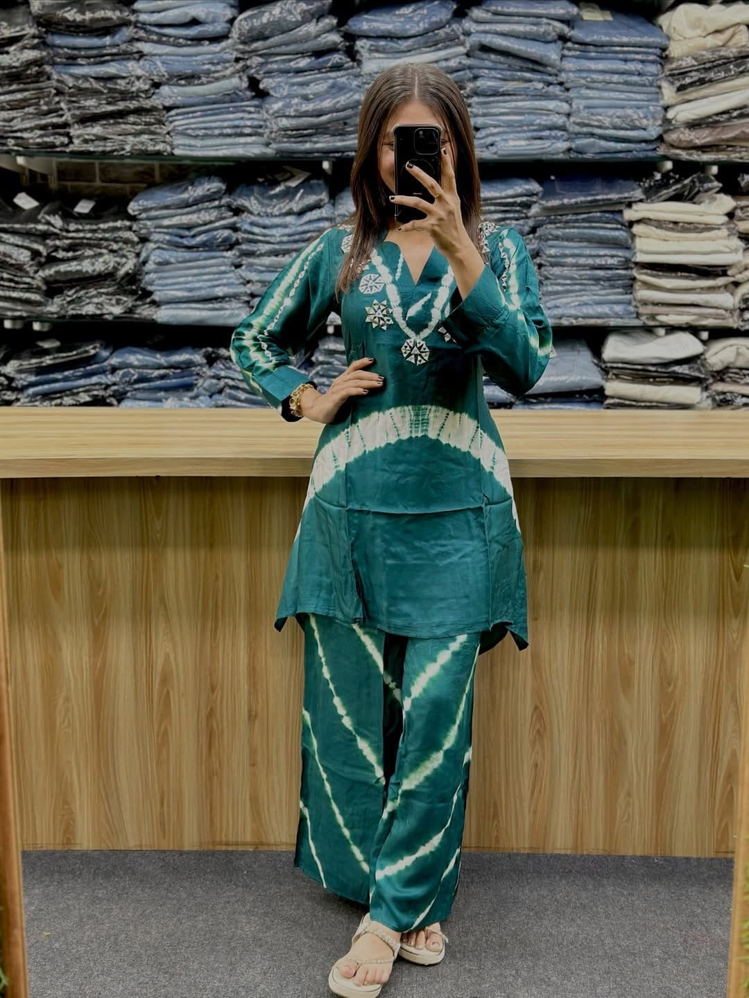 Bandhani Co-ord Set