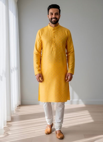 Printed Designer Kurta with Pajama | Cotton Kurta | Designer Silk Kurta