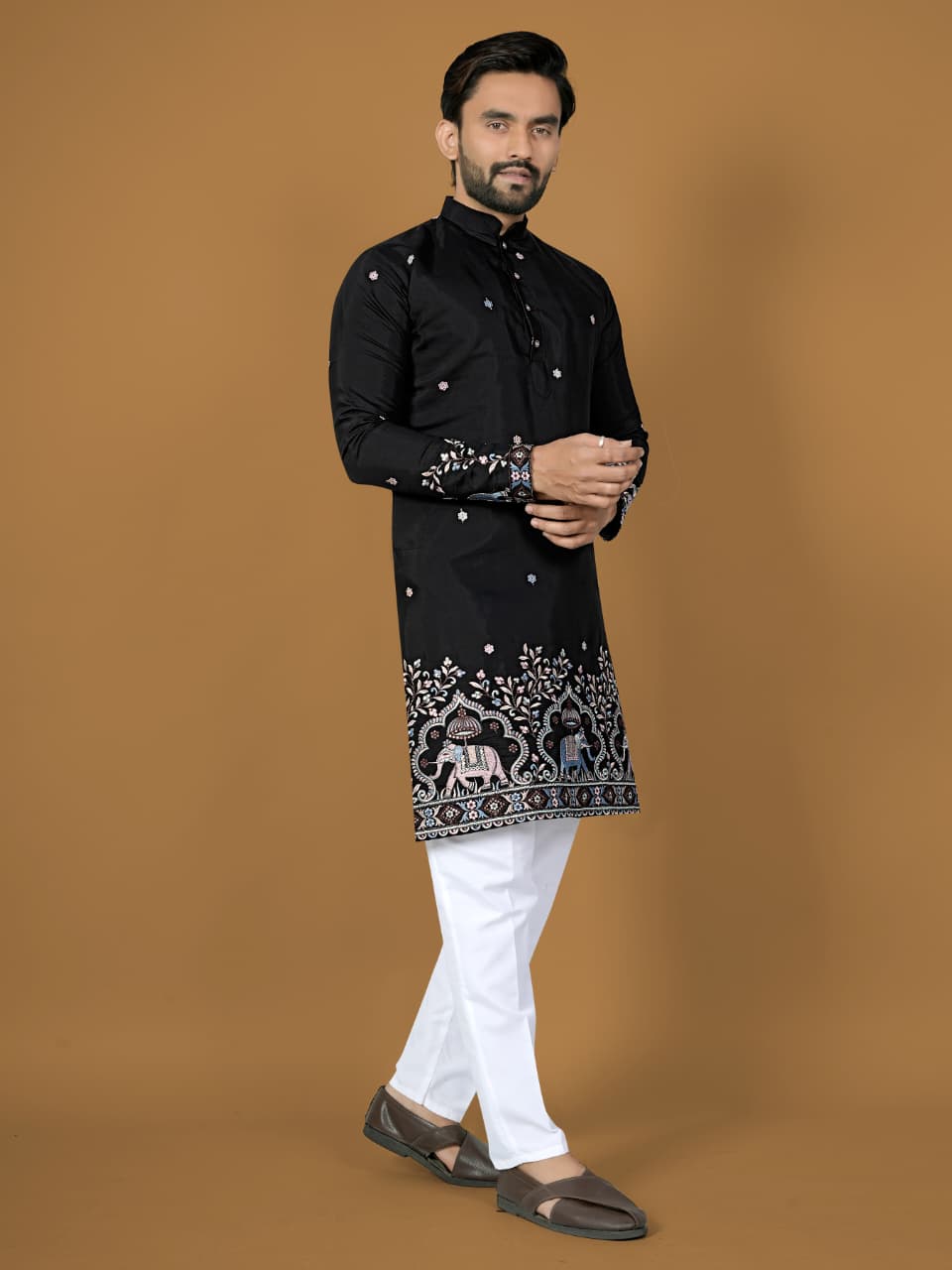 Heavy Wedding outfit with inner Kurta