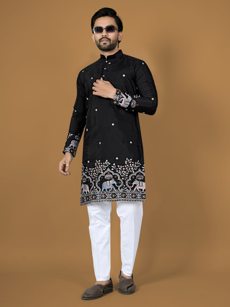 Heavy Wedding outfit with inner Kurta