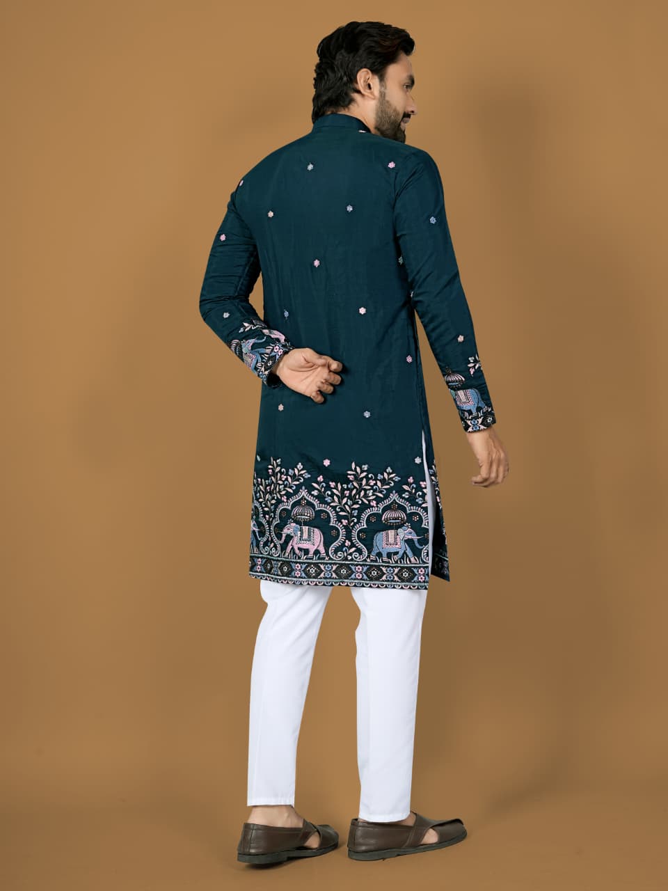 Heavy Wedding outfit with inner Kurta