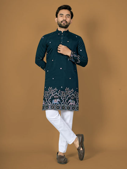 Heavy Wedding outfit with inner Kurta