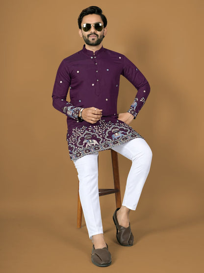 Heavy Wedding outfit with inner Kurta
