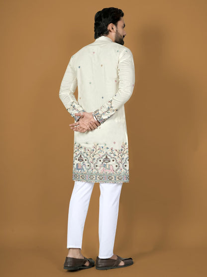 Heavy Wedding outfit with inner Kurta