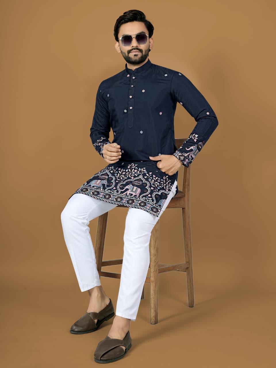Heavy Wedding outfit with inner Kurta