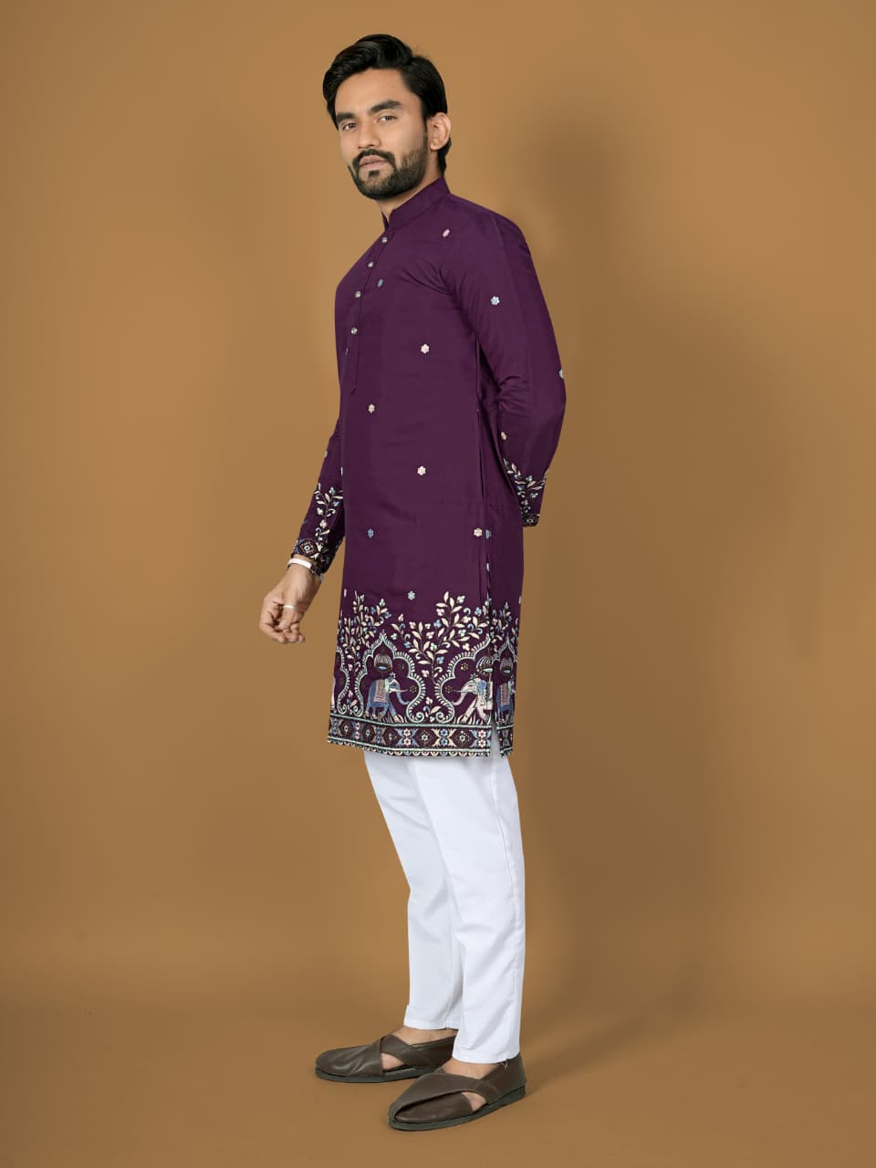 Heavy Wedding outfit with inner Kurta