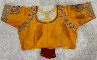 Fancy Embroidery With Beautiful 3D Barbie Work