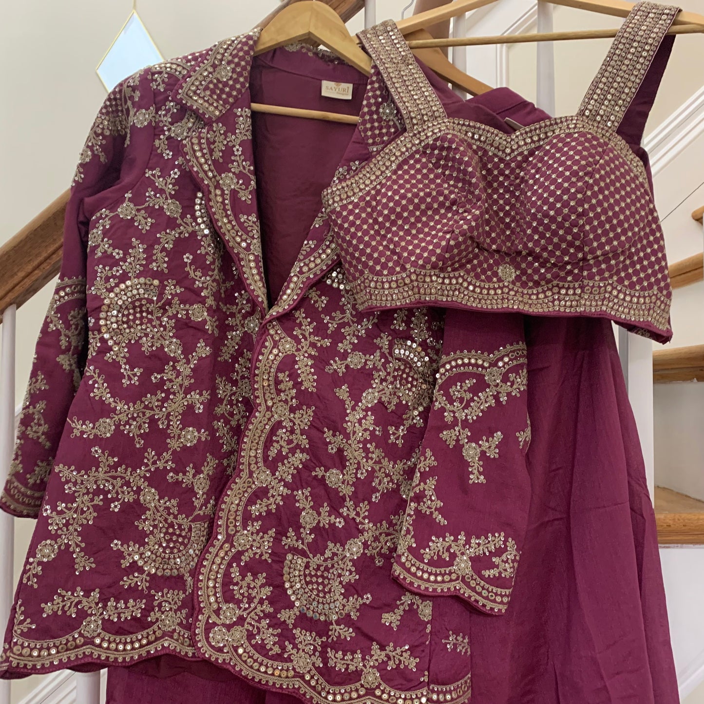 Jacket, Bustier & Palazzo | The Enhanced Beauty 2-3 Shipping days in USA