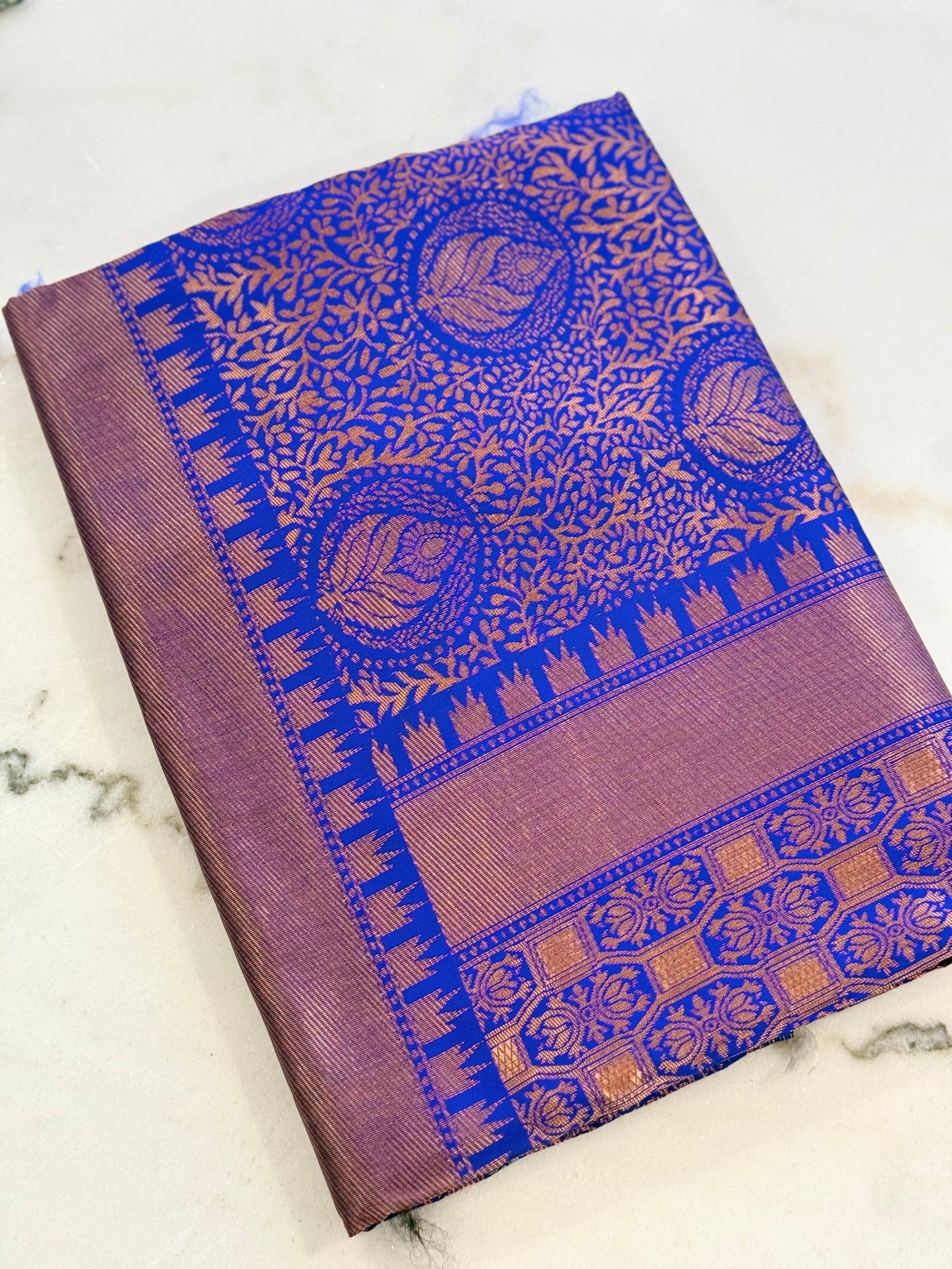Royal Kanjivaram Semi Silk Saree Wedding