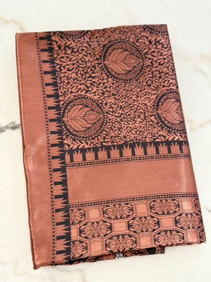 Royal Kanjivaram Semi Silk Saree Wedding