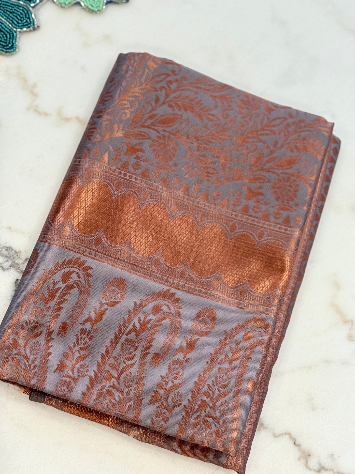 Royal Kanjivaram Semi Silk Saree Wedding